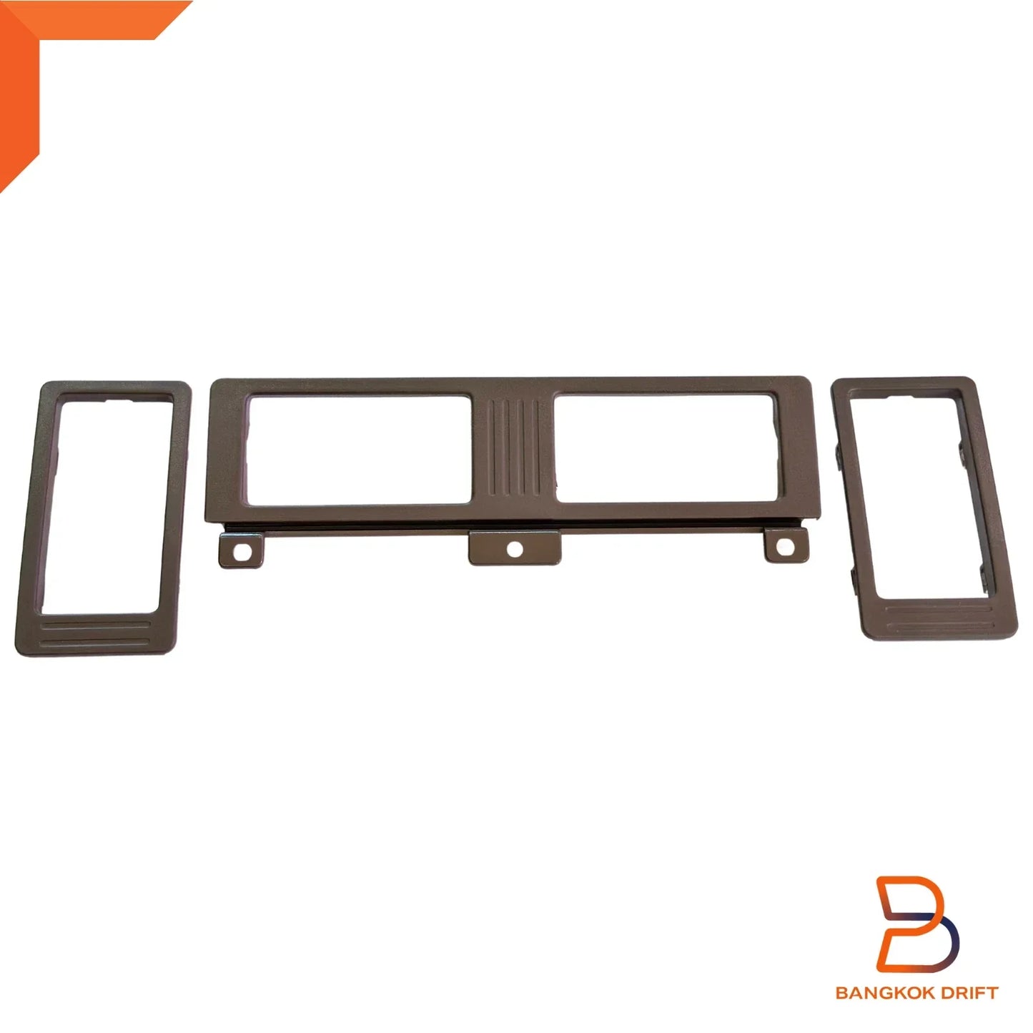 3 x Grey Air Heater Vent Frame Trim for Nissan Navara Ute (1986-1997)