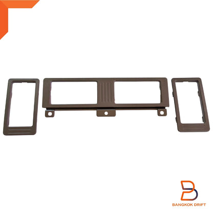 3 x Grey Air Heater Vent Frame Trim for Nissan Navara Ute (1986-1997)