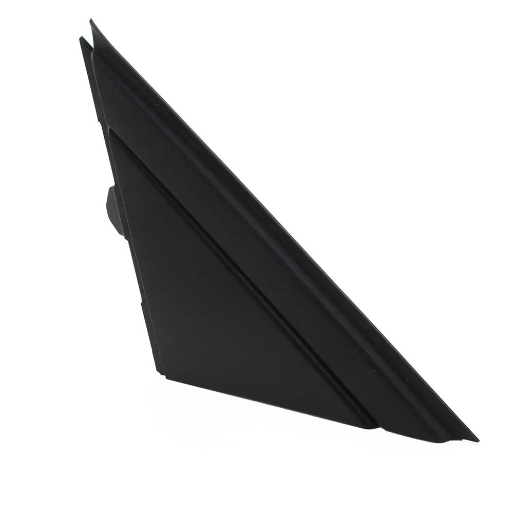 Matte Black Door Mirror Flag Cover for Fiat 500 (2012-2019)