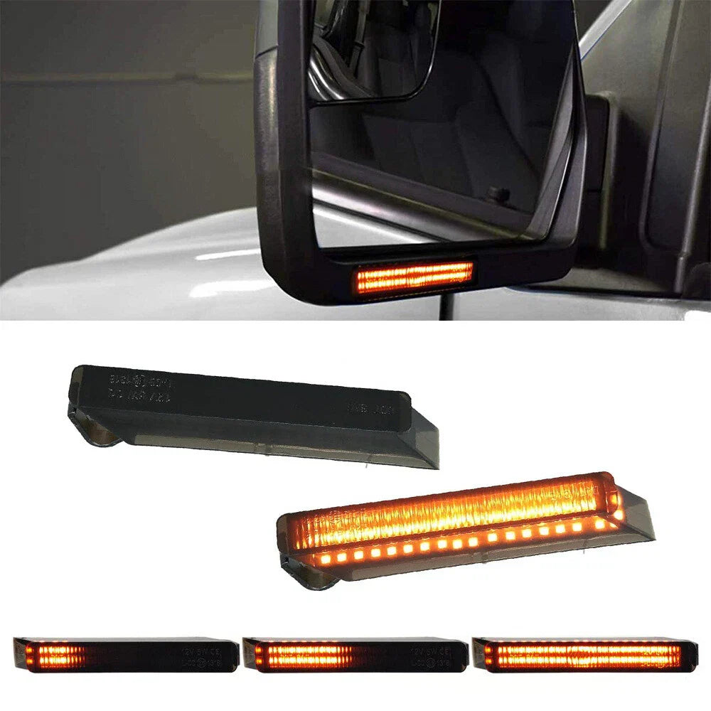 LED Under Side Mirror Turn Signal Lights for Ford F-150, Expedition, Raptor (2015-2023)
