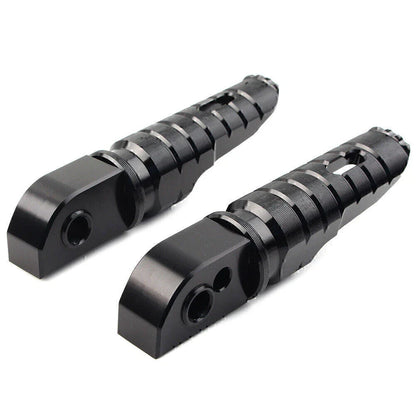 Black Aluminum  Rear Footrests for Street Scrambler 900 T100 T120 (2016-2023)