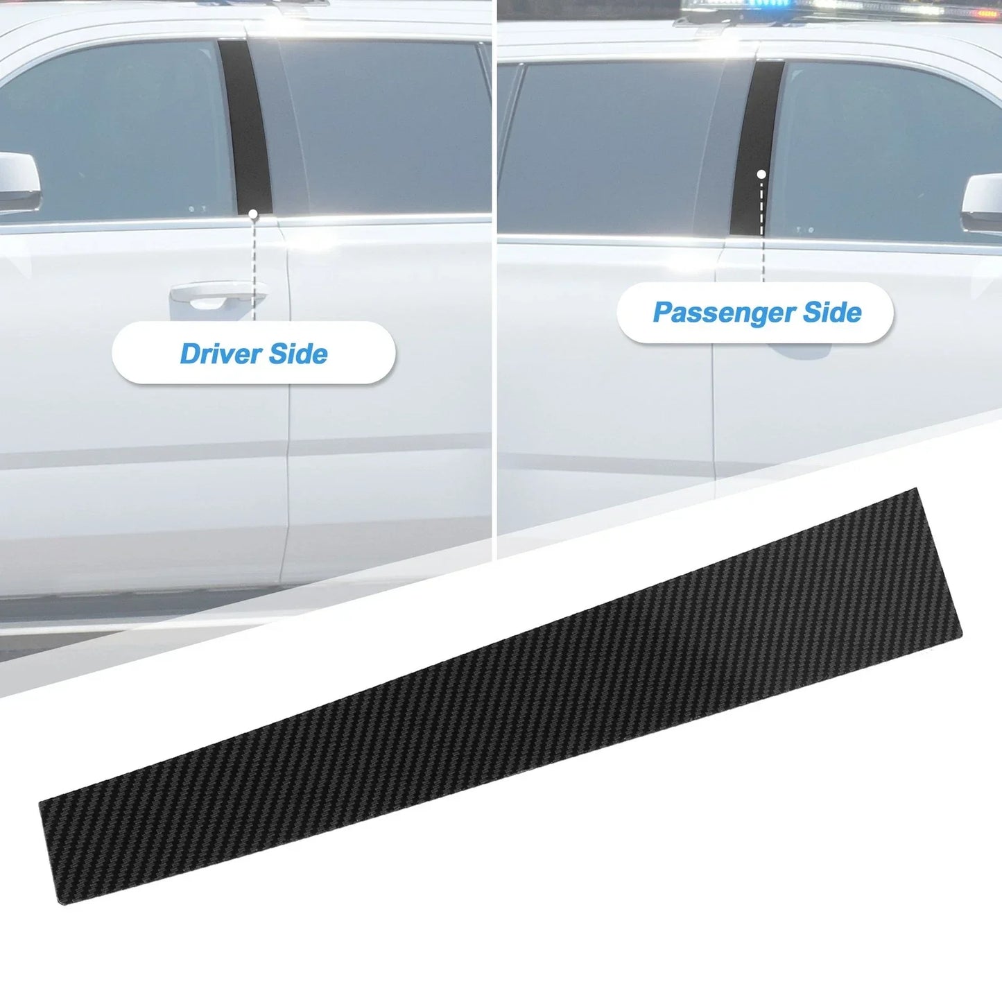 4Pcs Windshield B Pillar Trim for Porsche Panamera (2009-2016)