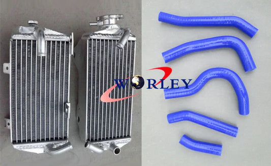 Aluminum Radiator + Silicone Hose for CRF250R 2014-2016