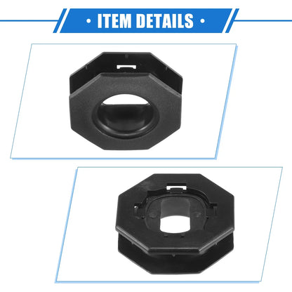 4pcs Car Holder Retainers for Lexus GS 2013-2019 Durable Plastic Black