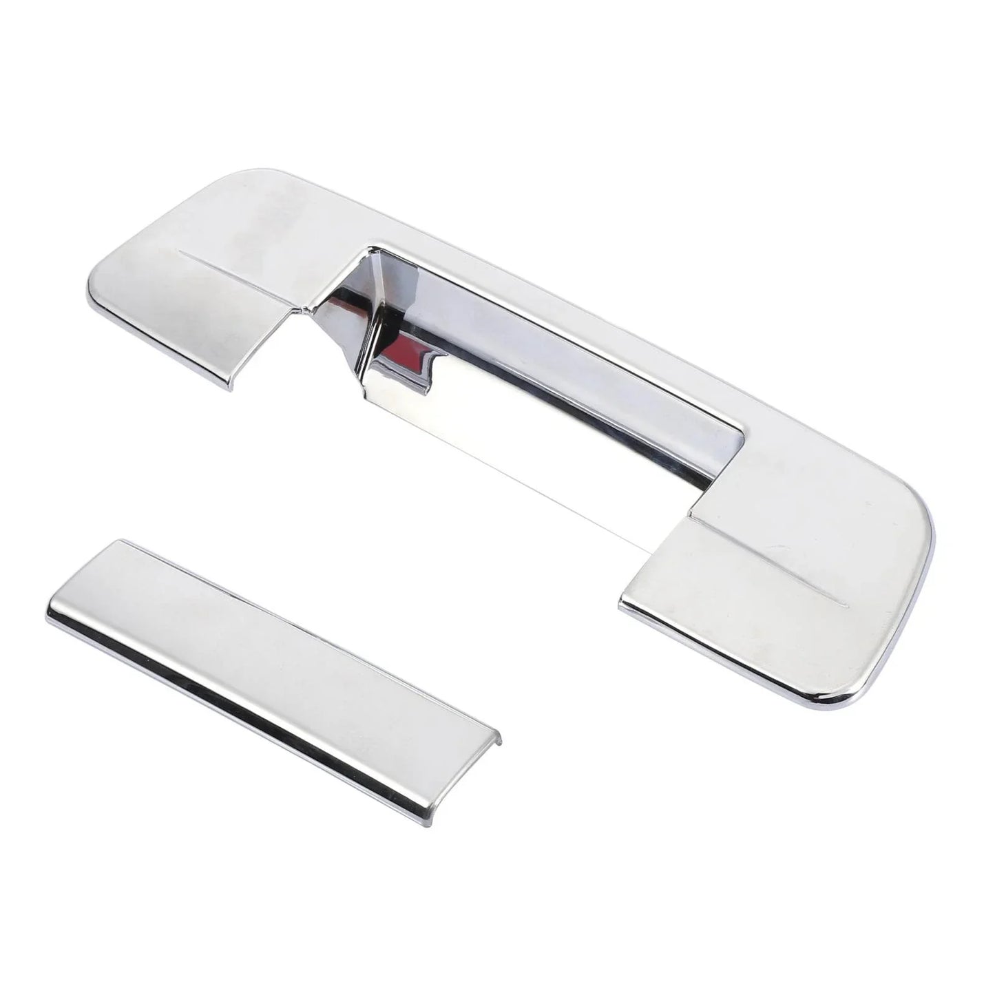 Silver Tone Chrome Door Handle Covers Set for Dodge Ram 1500 (2007-2013)