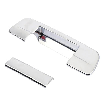 Silver Tone Chrome Door Handle Covers Set for Dodge Ram 1500 (2007-2013)