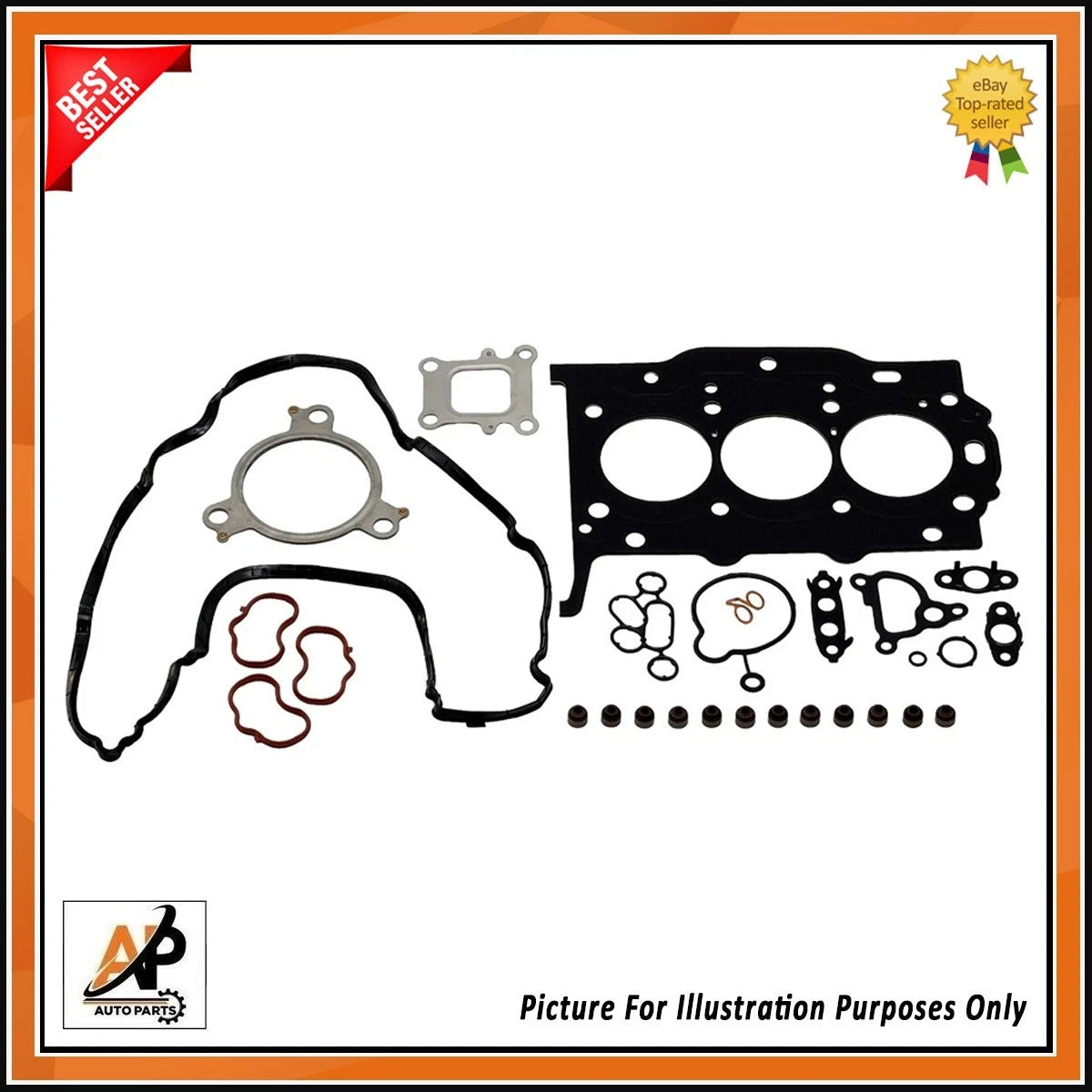 Head Gasket Set OEM Replacement for Honda Civic X 1.0 VTEC (2016–2021)