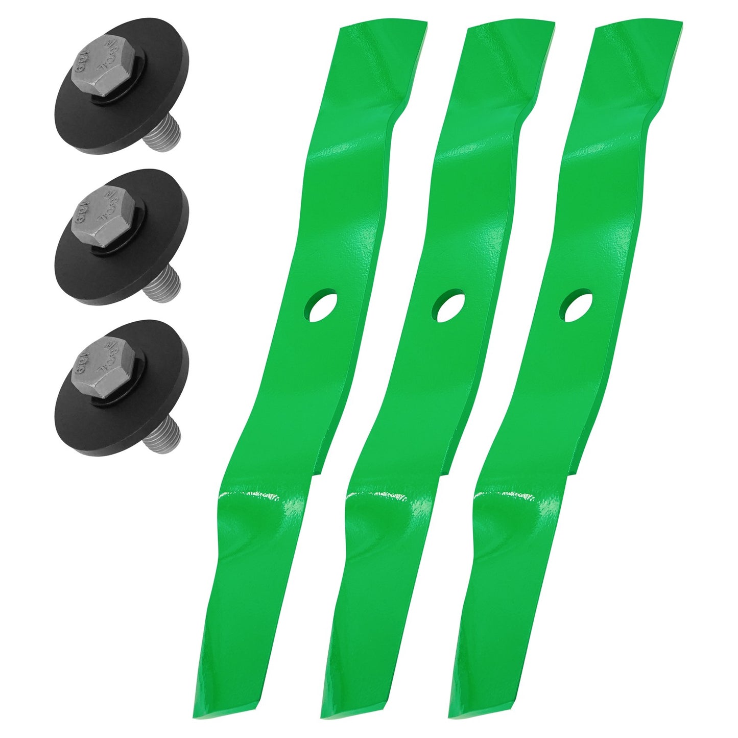 54" Deck Blades with Bolts Replacement for John Deere Z915B Z925A (2008–2018)