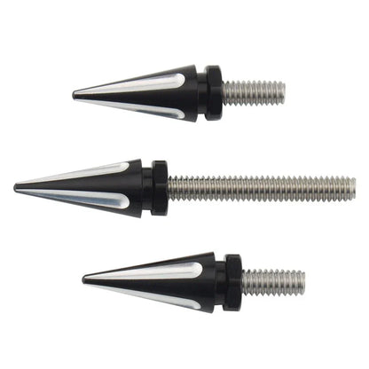 3 x Windshield Trim Screws for Harley Electra Glide 2014-2023 Black