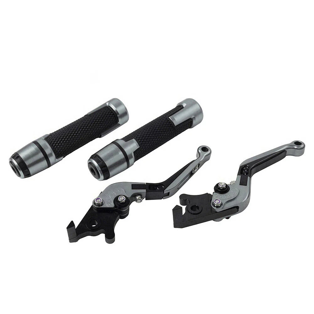 Titanium Extendable Brake Clutch Levers Grip Set for Yamaha YZF R3 R25 (2015-2023)