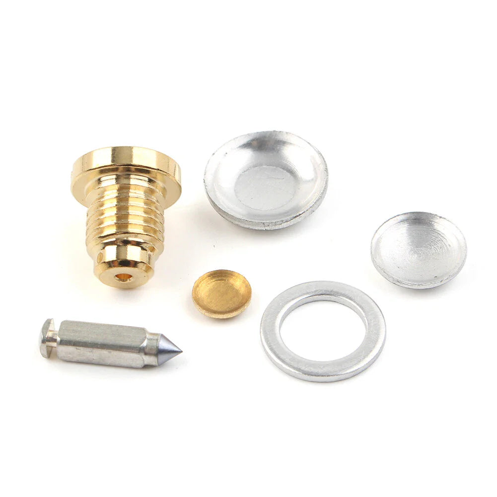 Carburetor Kit w/ Float for Johnson Evinrude 9.9 HP 15 HP (1974-1988)