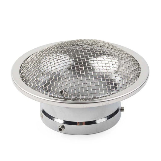 Air Filter Cup Strainer for Universal 32mm/34mm Motor Carburetor Silver