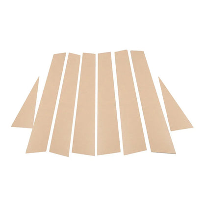 Pillar Post Set Door Window Trim Covers for Nissan X-Trail Rogue (08-13)