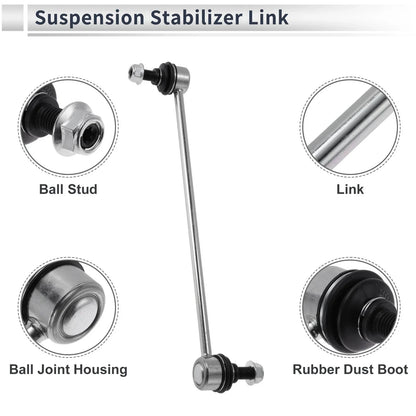 Front Stabilizer Bar Links for Acura RDX (2007-2012) - 2 x No Bushing