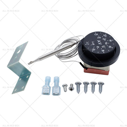 Radiator Fan Control Switch Thermostat 12V for Vehicle (0-120°C)