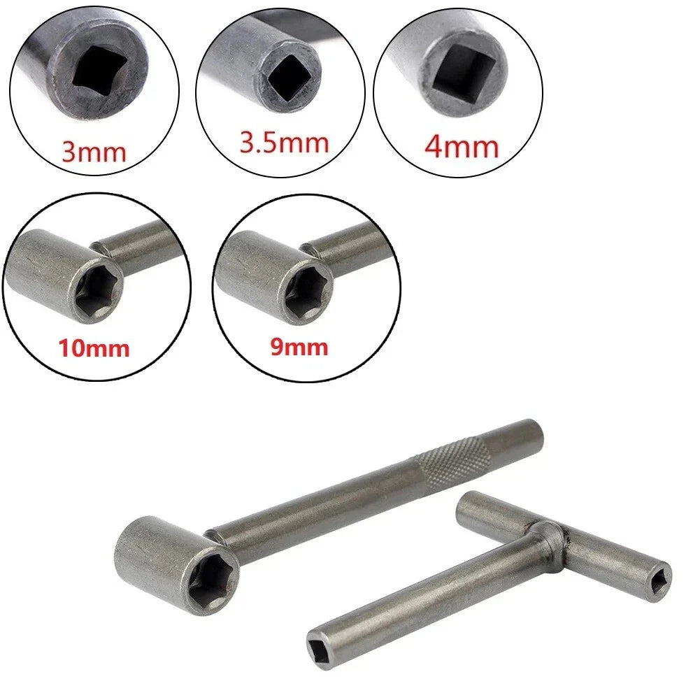 T Spanner Socket Wrench 3/3.5/4/9/10mm for Motorcycle Engine