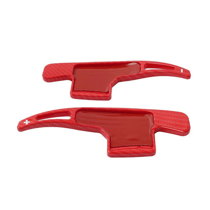 Steering Wheel Shift Paddle Trim Cover for Ford Mustang (2015-2023) Red