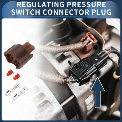 2 x Pin Regulating Pressure Switch Connector Plug for Honda Odyssey Civic