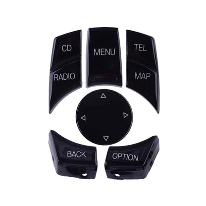6pcs Multimedia Switch Knob Repair Kit for BMW F10 F06 F12 F02 F04 F25 (2010-2017)