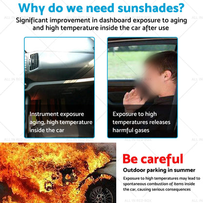 6 Layer WindScreen Sun Shade for MG MG3 (2016-2024) UV Protection