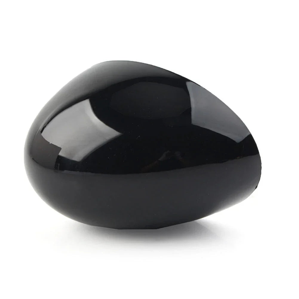 Bright Black Left Door Wing Mirror Cover for Mini R55 R56 R57 R58 R59 R60 R61