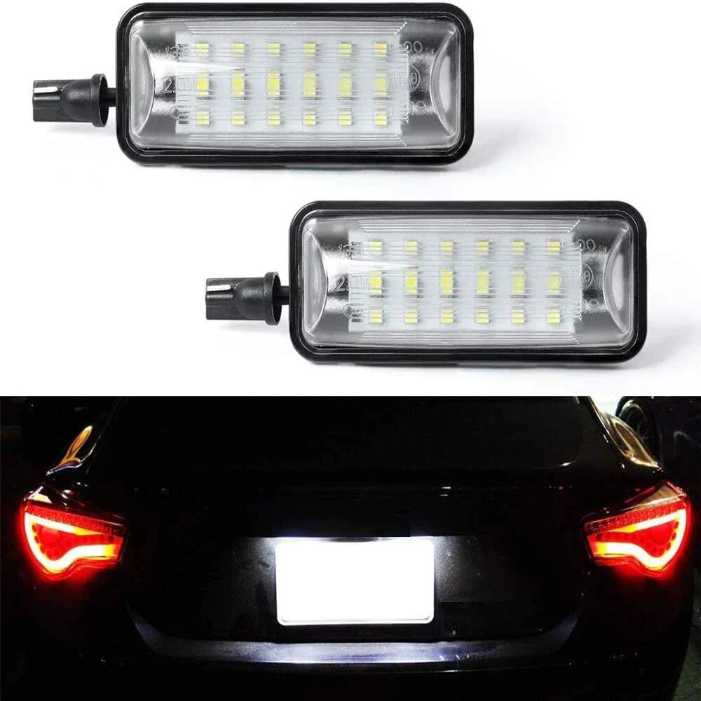 LED License Plate Lights for Subaru Legacy, Impreza, WRX, Crosstrek (2015-2023)