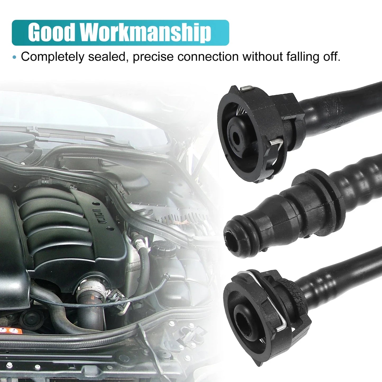 Engine Coolant Radiator Overflow Hose for Mercedes-Benz GL450 GL63 (2007-2012)