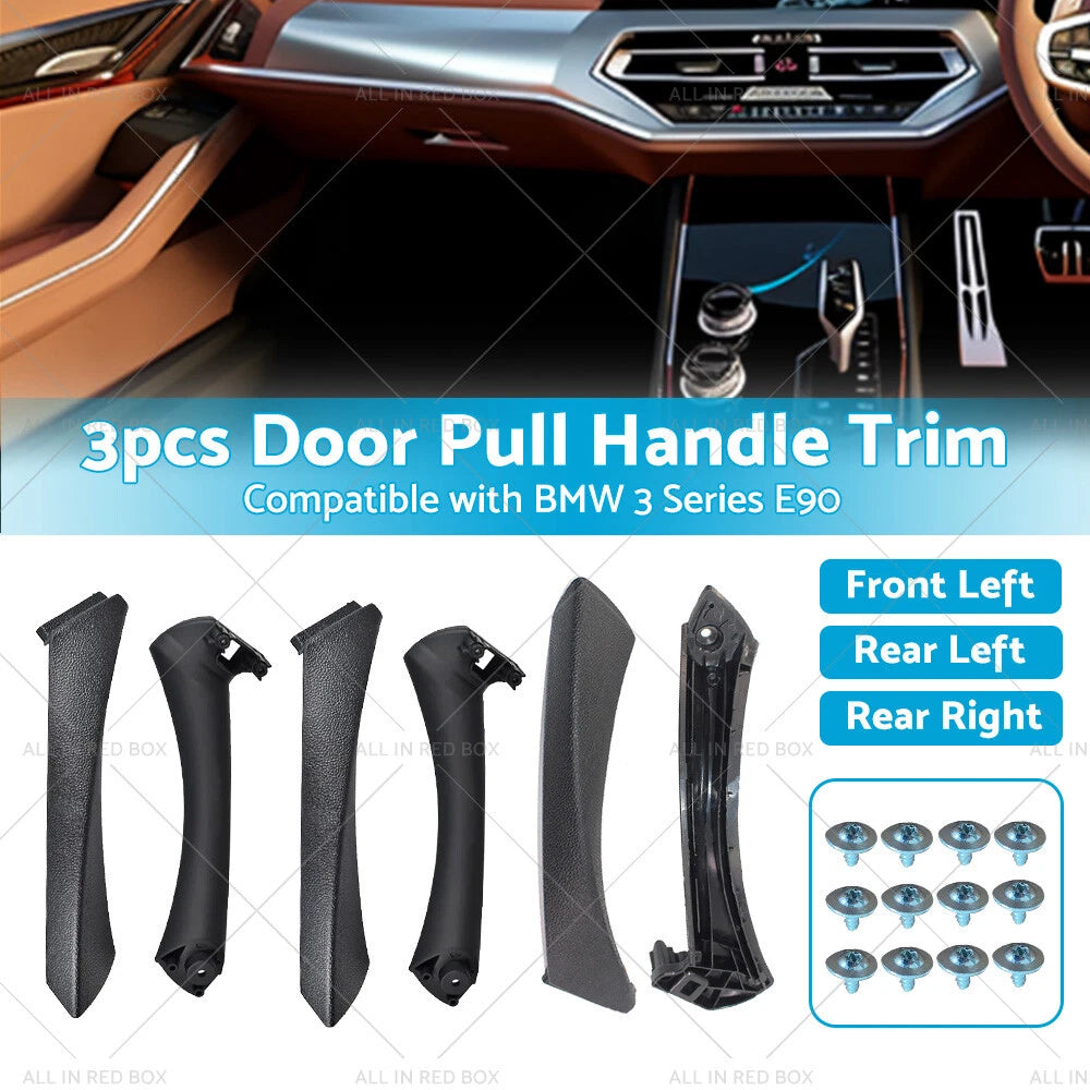 Inner Door Panel Handle Pull Trim Cover for BMW E90 3 Series (2007-2013)