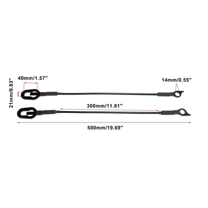 Rear Tailgate Cables Support for Dodge Ram 1500 2500 3500 (1994-2002)
