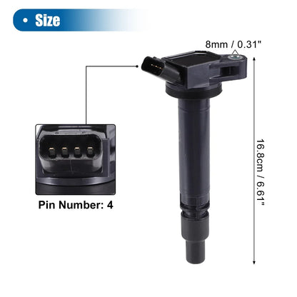 Ignition Coil for LEXUS ES300H 2013-2015 - Gray Plastic Metal (2013-2015)