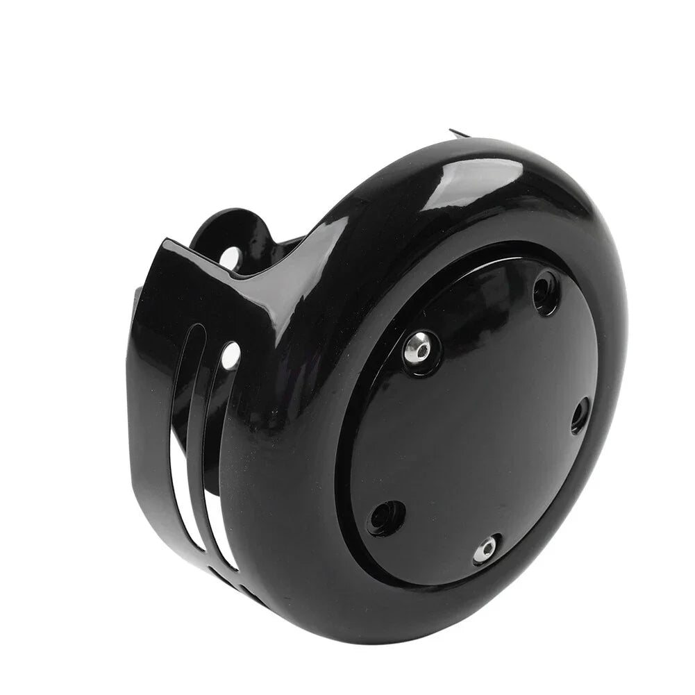 5 Hole Horn Cover for Harley Dyna Softail Sportster XL (1991-2023) Black