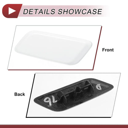 Front Left Washer Nozzle Cover for Lexus RX350 (2012-2014) - White 1 x Cap
