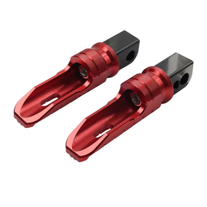 Rear Footrest Pegs for Suzuki V-Strom 650 DL650 GSXS1000 2018-2024 Red