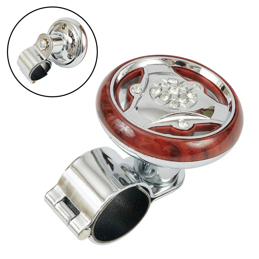 Steering Wheel Spinner Knob Ball Rotation
