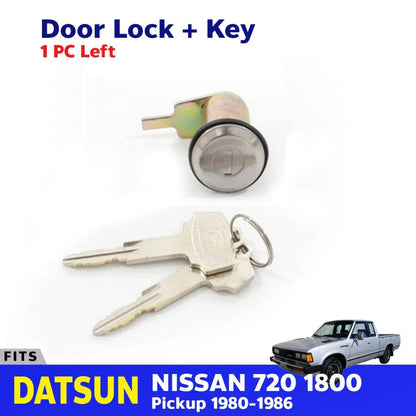 Cylinder Door Lock Safety Key Set LH Fits Datsun Nissan 720 Pickup 1980-86 D08