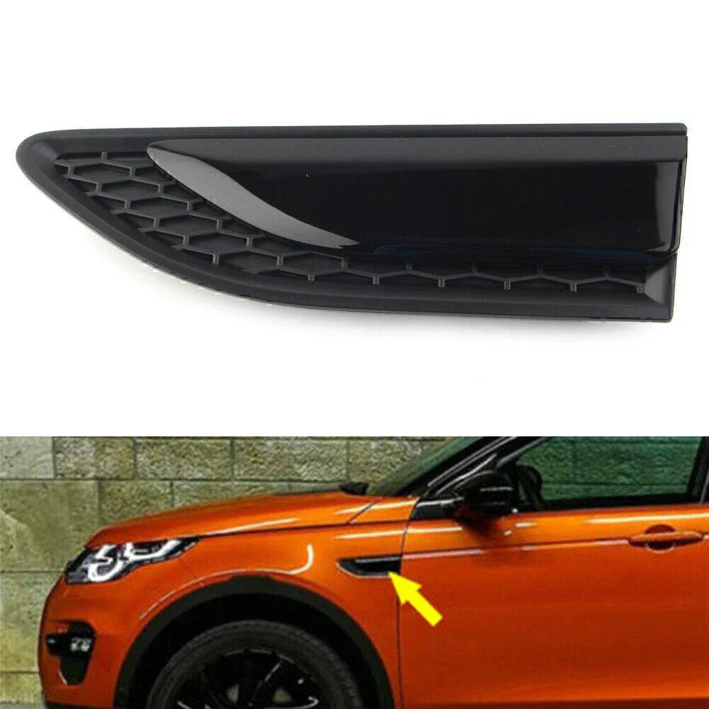 Black Left Fender Vent Grille for Land Rover Discovery Sport (2015-2021)