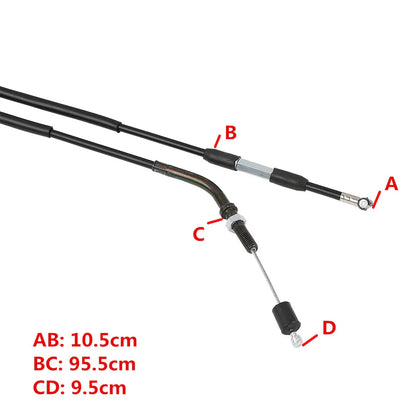 Black Clutch Cable for Honda CRF250R (2008-2009)