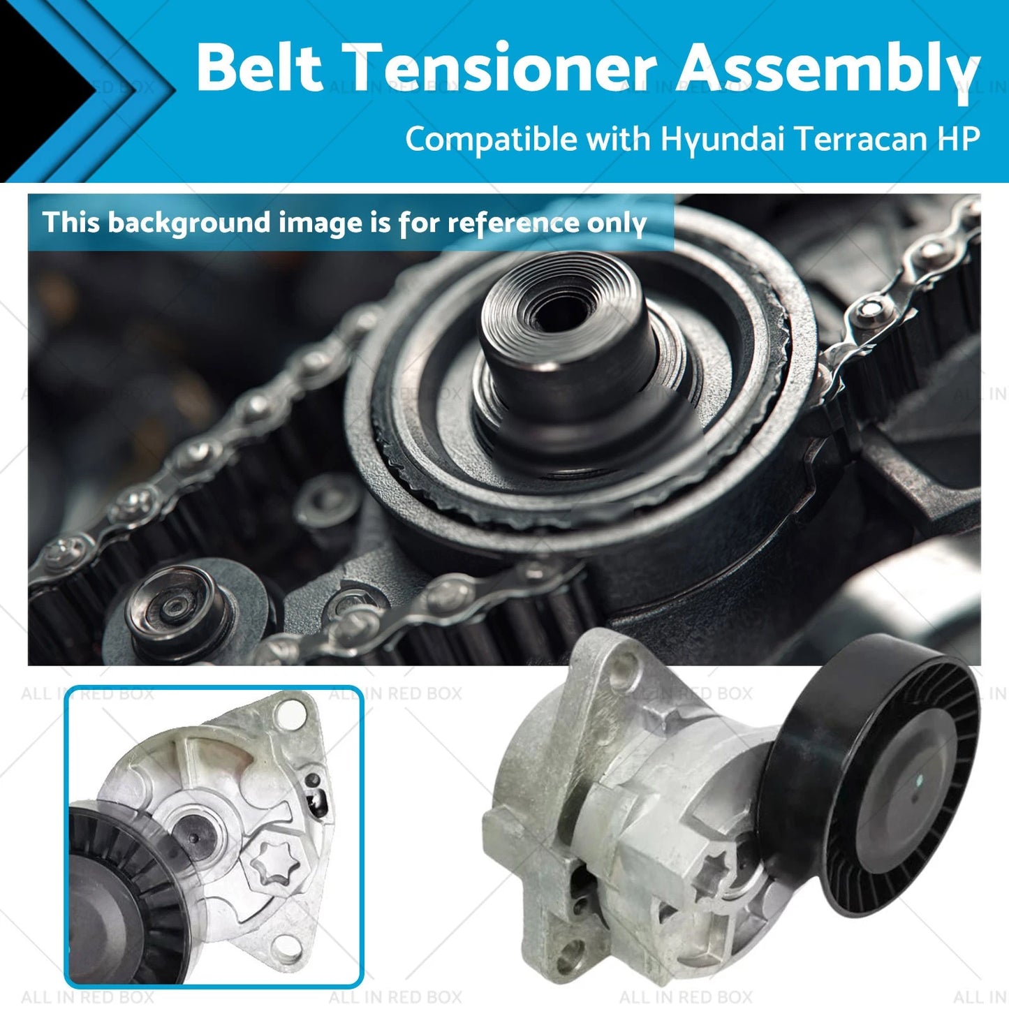 Belt Tensioner Assembly for Hyundai Terracan HP 2.9 CRDi (2001-2007)