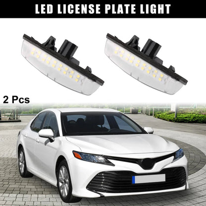2 x LED License Plate Lights for Lexus IS ES GS RX (2014-2023)
