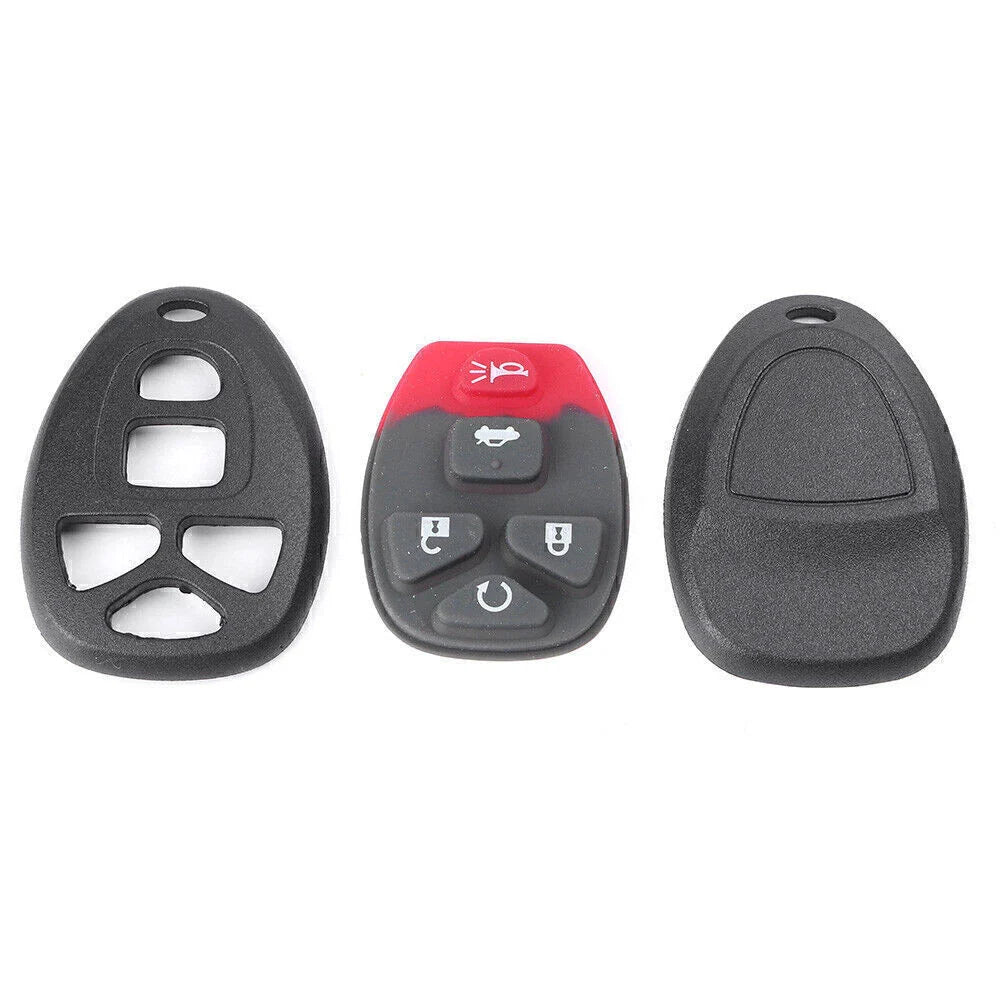 5-Button Remote Key Fob Shell Case for Buick Lucerne (2006-2012)