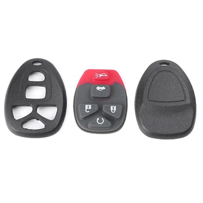 5-Button Remote Key Fob Shell Case for Buick Lucerne (2006-2012)