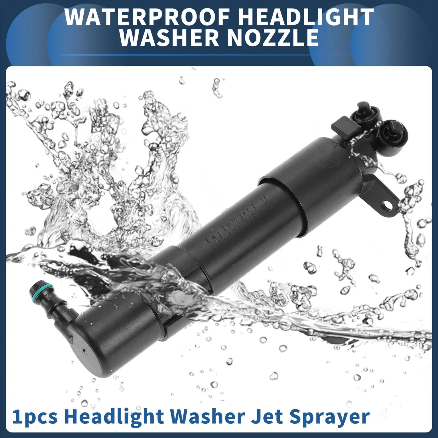 Front Passenger Headlight Washer Nozzle for Mercedes-Benz E550 (2007-2009)