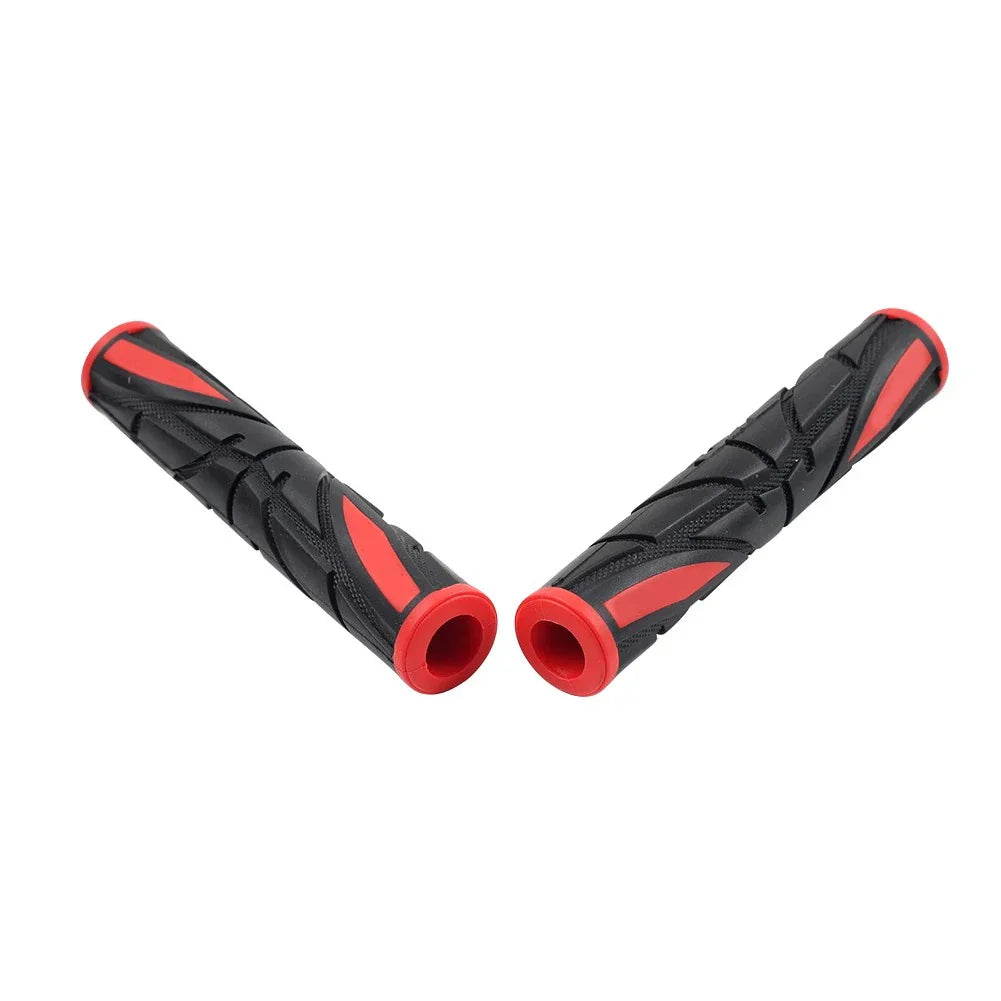 Red Rubber Sleeve Cover Grips for Universal Motor Brake Clutch Handle Bar