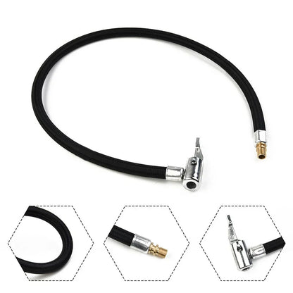 Inflator Hose Adapter 60cm Pump Replacement Rubber+Metal+Cloth