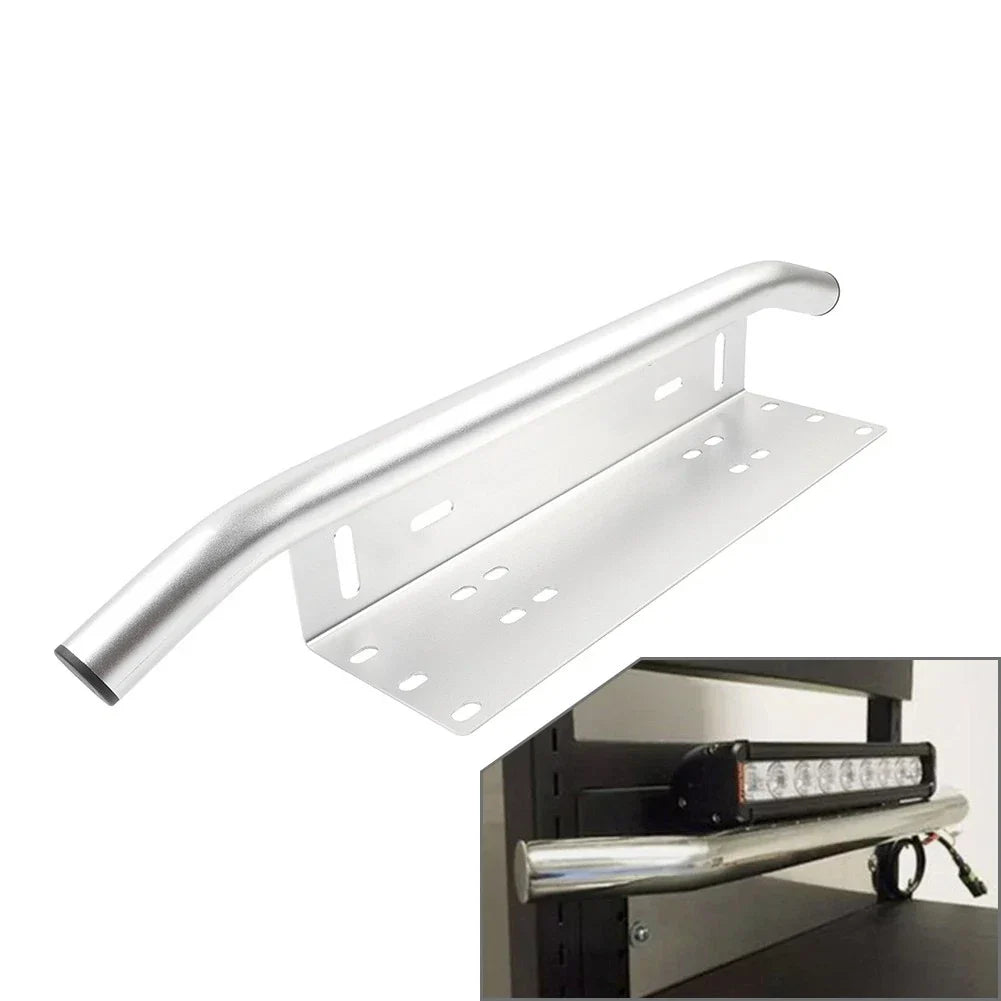 Bull Bar Front Bumper License Plate Mount Bracket for Off-Road Light Bar