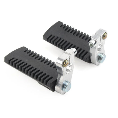 Footrest Pegs Pedal w/Clamp for 43cc 47cc 49cc Pocket Dirt Bike Mini ATV