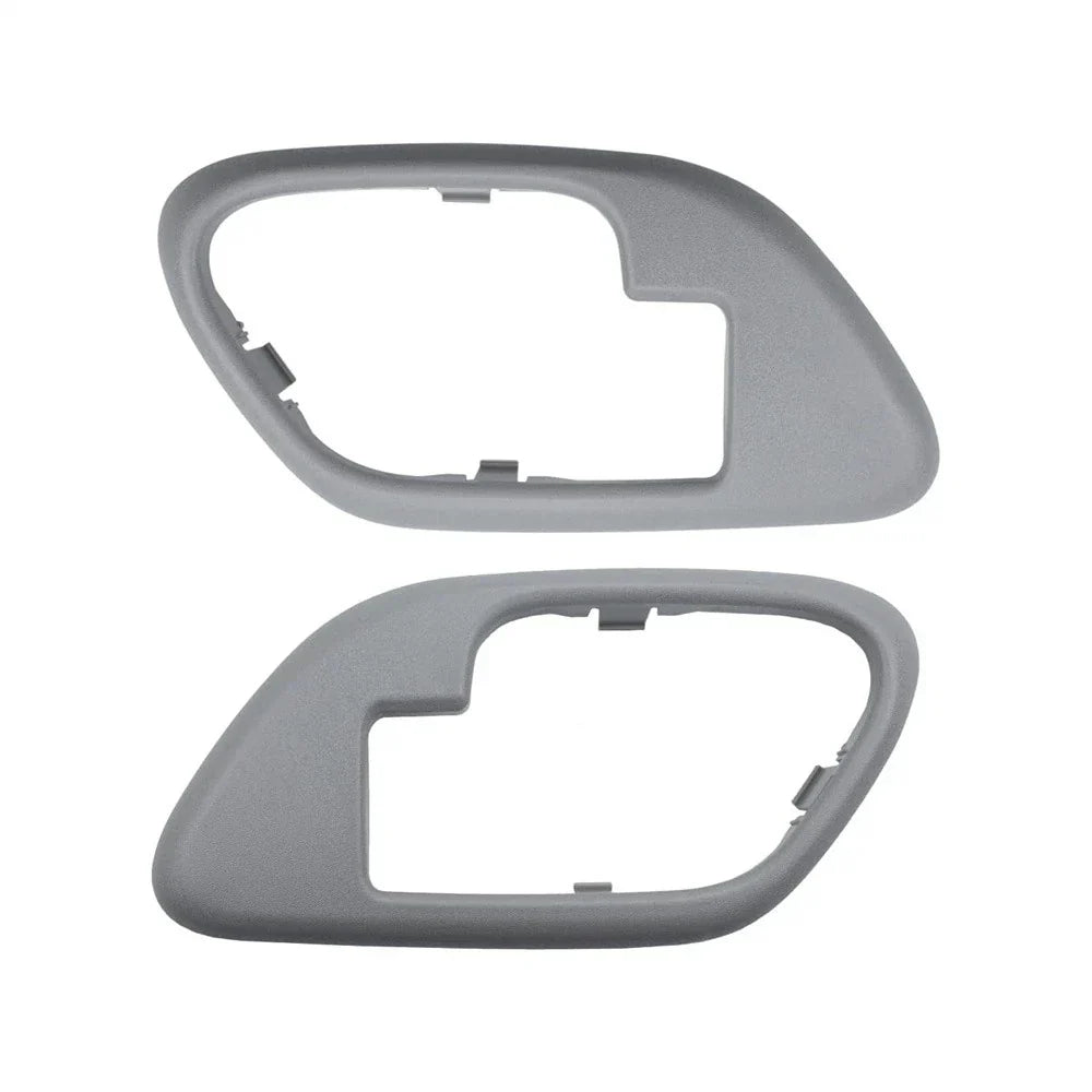 Gray Interior Door Handle Bezels Trim for Chevrolet C1500 C2500 K1500 Tahoe (1995-2000)