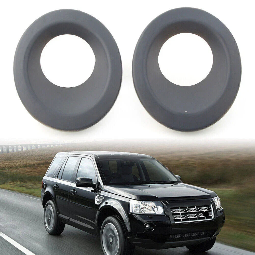 Fog Lamp Light Bezel Covers for 2008-2013 Land Rover LR2