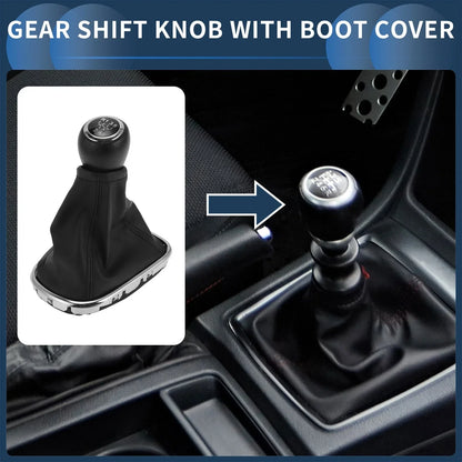 5 Speed Gear Shifter Knob & Cover for Chevrolet Cruze (2008-2015)