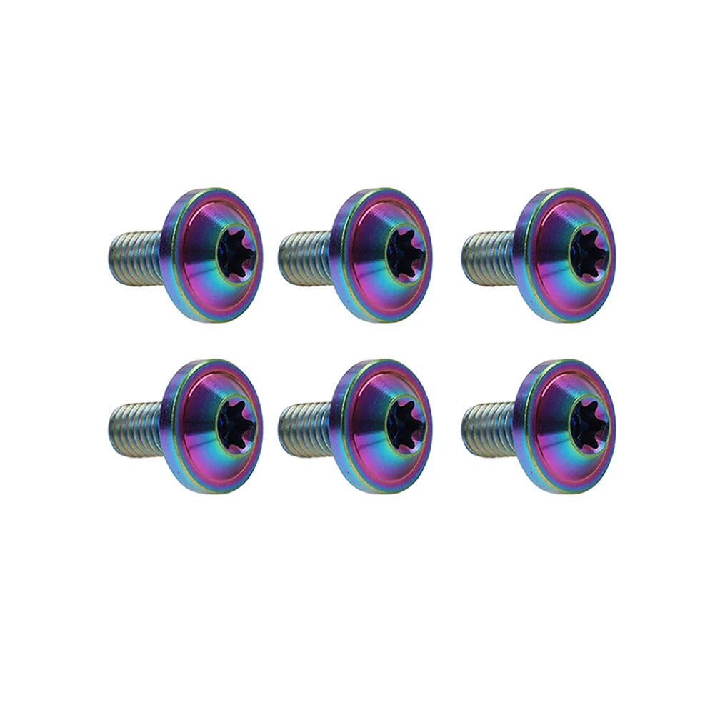 6 x M6x20mm Alloy Torx Head Screws for Motorcycle Bike